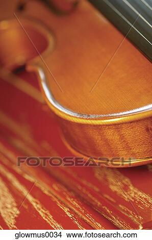 Picture - Extreme close-up of violin. Fotosearch
