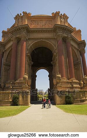 Stock Photograph - Facade of a rotunda, The Exploratorium, San Francisco, California, USA. Fotosearch