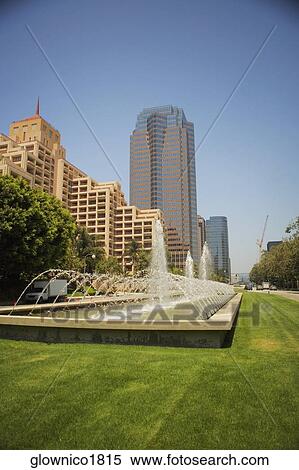 Fountain on a lawn outside a building, Sacramento, California, USA View Large Photo Image Stock Photography - Fountain on a lawn outside a building, Sacramento, California, USA. Fotosearch