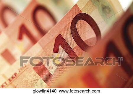 Four 10 Euro bank notes, close-up View Large Photo Image Stock Image - Four 10 Euro bank notes, close-up. Fotosearch