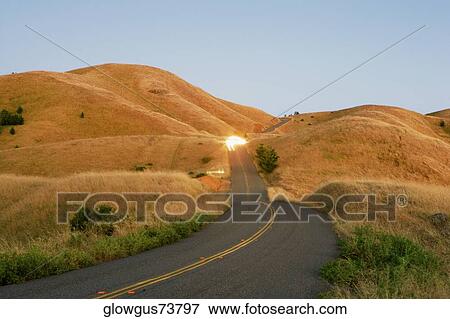High angle view of a highway in the wilderness View Large Photo Image Stock Photo - High angle view of a highway in the wilderness. Fotosearch