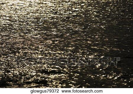 Stock Image - High angle view of a water surface. Fotosearch