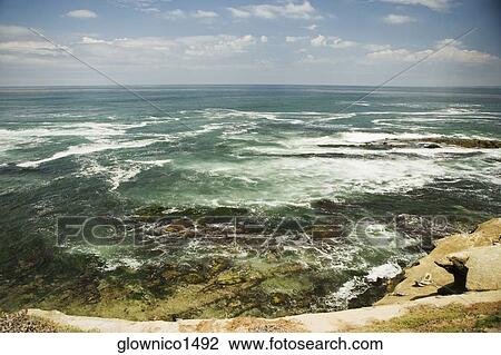 High angle view of reefs, La Jolla Reefs, San Diego, California, USA View Large Photo Image Stock Image - High angle view of reefs, La Jolla Reefs, San Diego, California, USA. Fotosearch