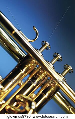 High angle view of trumpet keys View Large Photo Image Stock Image - High angle view of trumpet keys. Fotosearch