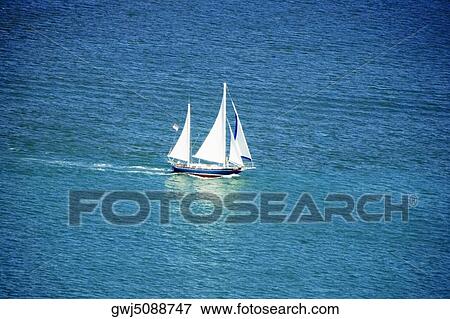 High angle view of two sailboats on the San Diego Bay, San Diego, California, USA View Large Photo Image Stock Photo - High angle view of two sailboats on the San Diego Bay, San Diego, California, USA. Fotosearch