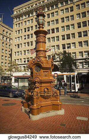 Lamppost in front of a building, San Francisco, California, USA View Large Photo Image Stock Photo - Lamppost in front of a building, San Francisco, California, USA. Fotosearch