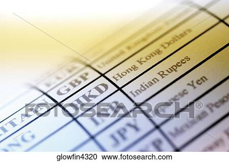 List of international currencies, close-up View Large Photo Image Stock Image - List of international currencies, close-up. Fotosearch