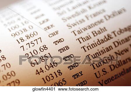 List of international currencies, close-up View Large Photo Image Stock Image - List of international currencies, close-up. Fotosearch