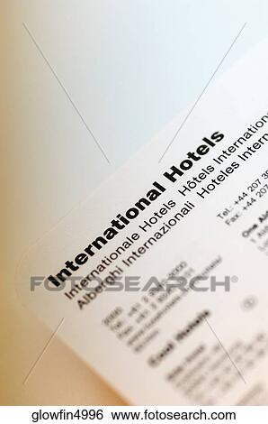 List of international hotels View Large Photo Image Stock Photograph - List of international hotels. Fotosearch