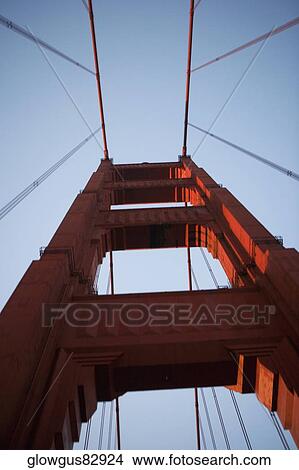 Low angle view of a bridge, Golden Gate Bridge, San Francisco, California, USA View Large Photo Image Picture - Low angle view of a bridge, Golden Gate Bridge, San Francisco, California, USA. Fotosearch