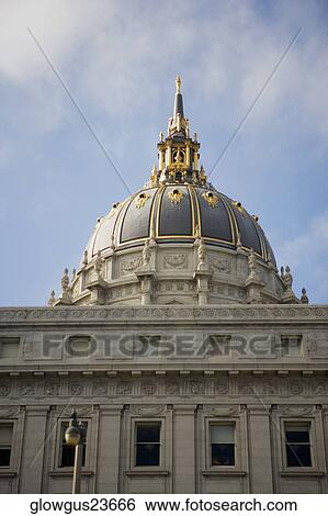 Low angle view of a building, City Hall, San Francisco, California, USA View Large Photo Image Stock Photograph - Low angle view of a building, City Hall, San Francisco, California, USA. Fotosearch