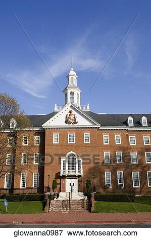 Low angle view of a building, Annapolis, Maryland, USA View Large Photo Image Stock Photo - Low angle view of a building, Annapolis, Maryland, USA. Fotosearch