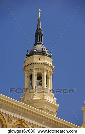Low angle view of a church View Large Photo Image Stock Photograph - Low angle view of a church. Fotosearch