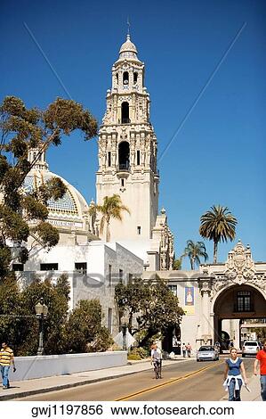 Low angle view of a steeple against a blue sky, San Diego, California, USA View Large Photo Image Stock Photograph - Low angle view of a steeple against a blue sky, San Diego, California, USA. Fotosearch