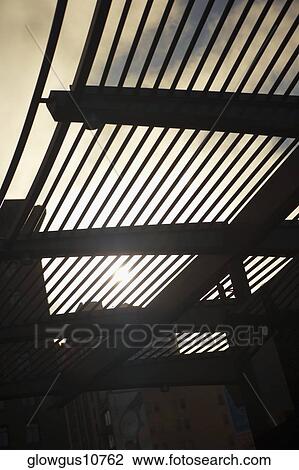 Low angle view of an iron ceiling View Large Photo Image Stock Image - Low angle view of an iron ceiling. Fotosearch