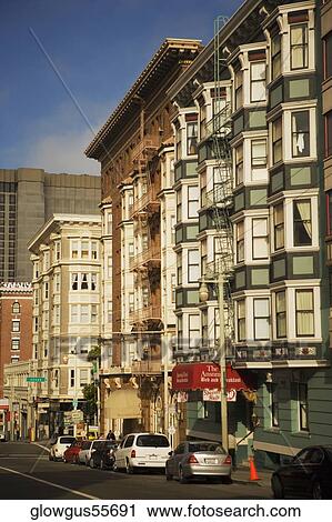Low angle view of buildings, San Francisco, California, USA View Large Photo Image Stock Image - Low angle view of buildings, San Francisco, California, USA. Fotosearch
