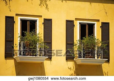 Low angle view of ornate balconies on a building, Los Angeles, California, USA View Large Photo Image Picture - Low angle view of ornate balconies on a building, Los Angeles, California, USA. Fotosearch