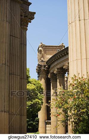 Low angle view of ornate columns View Large Photo Image Stock Image - Low angle view of ornate columns. Fotosearch