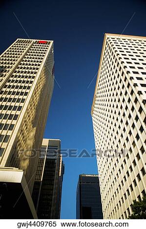Low angle view of skyscrapers, San Diego, California, USA View Large Photo Image Stock Photography - Low angle view of skyscrapers, San Diego, California, USA. Fotosearch
