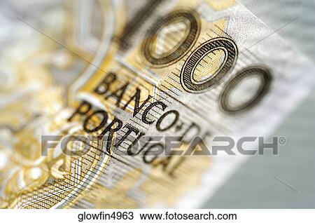 One 1000 Portuguese bank note, extreme close-up View Large Photo Image Stock Image - One 1000 Portuguese bank note, extreme close-up. Fotosearch
