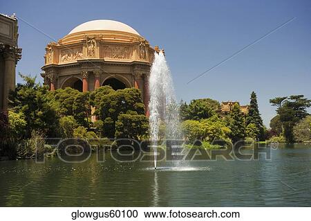 Panoramic view of a fountain and rotunda, The Exploratorium, San Francisco, California, USA View Large Photo Image Stock Image - Panoramic view of a fountain and rotunda, The Exploratorium, San Francisco, California, USA. Fotosearch