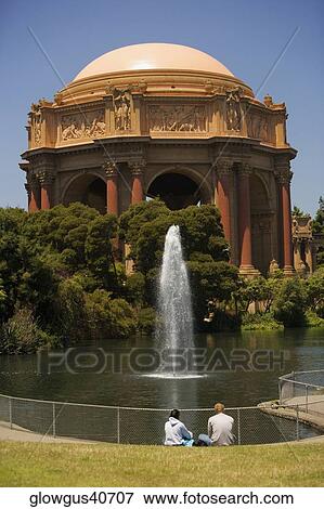 Panoramic view of a fountain and rotunda, The Exploratorium, San Francisco, California, USA View Large Photo Image Stock Photo - Panoramic view of a fountain and rotunda, The Exploratorium, San Francisco, California, USA. Fotosearch