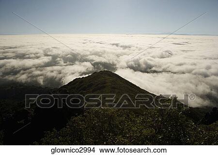Picture - Panoramic view of a mountain. Fotosearch