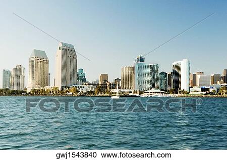 Panoramic view of downtown San Diego from Coronado Island, San Diego, California, USA View Large Photo Image Stock Image - Panoramic view of downtown San Diego from Coronado Island, San Diego, California, USA. Fotosearch