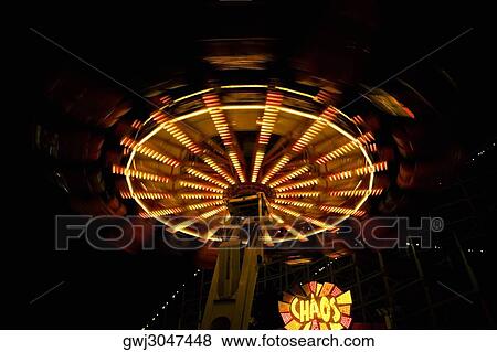 Ride in an amusement park at night, San Diego, California, USA View Large Photo Image Stock Photo - Ride in an amusement park at night, San Diego, California, USA. Fotosearch