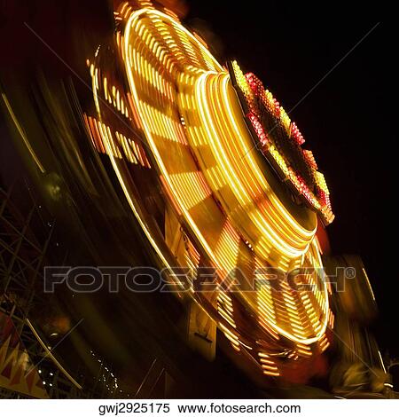 Ride in an amusement park at night, San Diego, California, USA View Large Photo Image Stock Photography - Ride in an amusement park at night, San Diego, California, USA. Fotosearch