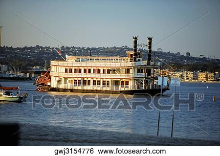 Side profile of a ferry in the sea, San Diego Bay, California, USA View Large Photo Image Stock Photograph - Side profile of a ferry in the sea, San Diego Bay, California, USA. Fotosearch