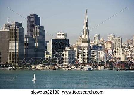 Skyscrapers at waterfront, San Francisco, California, USA View Large Photo Image Stock Image - Skyscrapers at waterfront, San Francisco, California, USA. Fotosearch