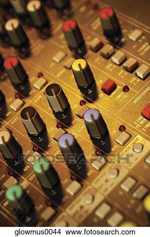 Sound mixer, close-up View Large Photo Image Picture - Sound mixer, close-up. Fotosearch