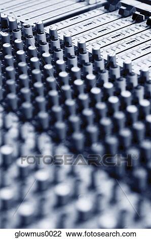 Sound mixer, close-up View Large Photo Image Stock Image - Sound mixer, close-up. Fotosearch