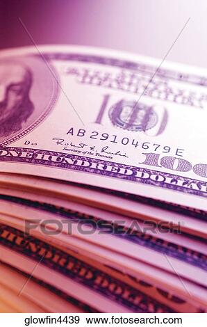Stack of United States one hundred dollar bills View Large Photo Image Stock Photo - Stack of United States one hundred dollar bills. Fotosearch