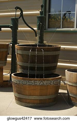 Water flowing through a water pump View Large Photo Image Stock Photo - Water flowing through a water pump. Fotosearch