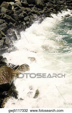 Waves crashing on a rock formation, Coronado Reefs, San Diego, California, USA View Large Photo Image Stock Image - Waves crashing on a rock formation, Coronado Reefs, San Diego, California, USA. Fotosearch