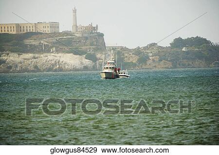 Yacht in water, California, USA View Large Photo Image Stock Photo - Yacht in water, California, USA. Fotosearch
