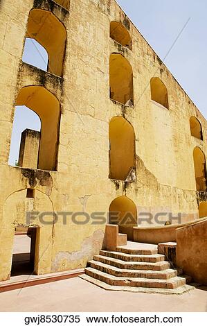 Arched window on the wall, Jantar Mantar, Jaipur, Rajasthan, India View Large Photo Image Stock Photography - Arched window on the wall, Jantar Mantar, Jaipur, Rajasthan, India. Fotosearch