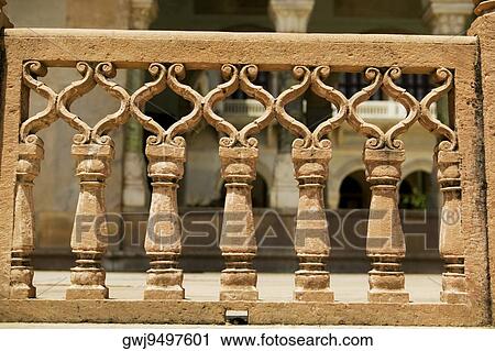 Close-up of a balustrade of a museum, Government Central Museum, Jaipur, Rajasthan, India View Large Photo Image Stock Image - Close-up of a balustrade of a museum, Government Central Museum, Jaipur, Rajasthan, India. Fotosearch