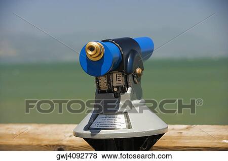 Close-up of a hand-held telescope View Large Photo Image Stock Photo - Close-up of a hand-held telescope. Fotosearch