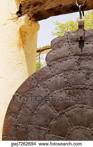 Close-up of a metal gong, Jantar Mantar, Jaipur, Rajasthan, India View Large Photo Image Picture - Close-up of a metal gong, Jantar Mantar, Jaipur, Rajasthan, India. Fotosearch