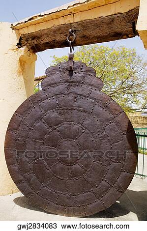 Close-up of a metal gong, Jantar Mantar, Jaipur, Rajasthan, India View Large Photo Image Stock Image - Close-up of a metal gong, Jantar Mantar, Jaipur, Rajasthan, India. Fotosearch
