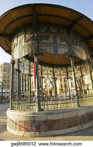 Close-up of a Spanish gazebo, Spain View Large Photo Image Stock Image - Close-up of a Spanish gazebo, Spain. Fotosearch