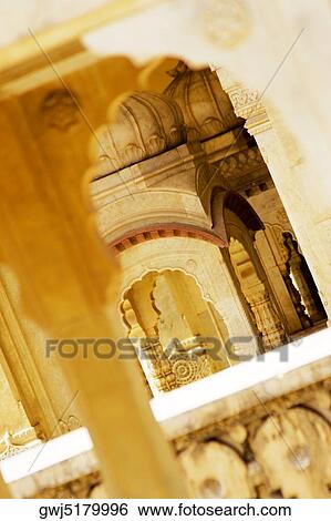 Close-up of carved stone columns of a palace, Royal Gaitor, Jaipur, Rajasthan, India View Large Photo Image Stock Photograph - Close-up of carved stone columns of a palace, Royal Gaitor, Jaipur, Rajasthan, India. Fotosearch