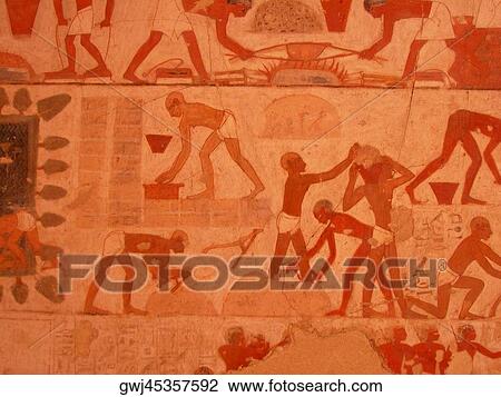 Close-up of paintings on the wall, Egypt View Large Photo Image Stock Image - Close-up of paintings on the wall, Egypt. Fotosearch