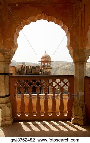 Dome of a fort viewed from a balcony, Jaigarh Fort, Jaipur, Rajasthan, India View Large Photo Image Stock Image - Dome of a fort viewed from a balcony, Jaigarh Fort, Jaipur, Rajasthan, India. Fotosearch