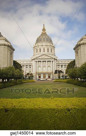 Facade of a building, City Hall, San Francisco, California, USA View Large Photo Image Picture - Facade of a building, City Hall, San Francisco, California, USA. Fotosearch
