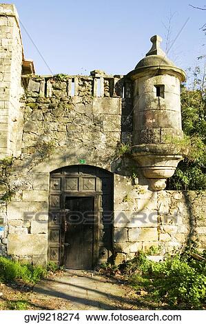 Facade of a castle, Spain View Large Photo Image Picture - Facade of a castle, Spain. Fotosearch