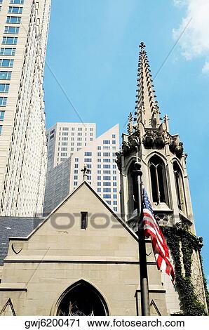 Facade of a church, Fourth Presbyterian Church, Michigan Avenue, Chicago, Illinois, USA View Large Photo Image Stock Image - Facade of a church, Fourth Presbyterian Church, Michigan Avenue, Chicago, Illinois, USA. Fotosearch